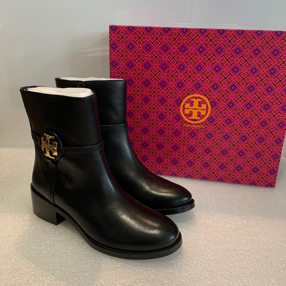 Tory Burch MILLER 45MM BOOTIE - CALF LEATHER US 7, 8, 10
